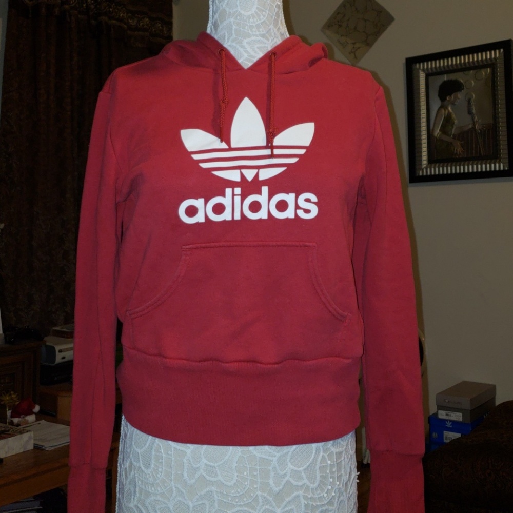 Adidas trefoil hoodie